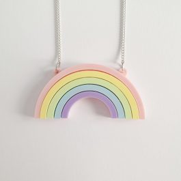 Rainbow Pastel Necklace