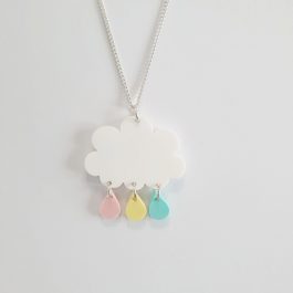 Raindrops Pastel Necklace