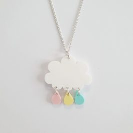 Raindrops Pastel Necklace